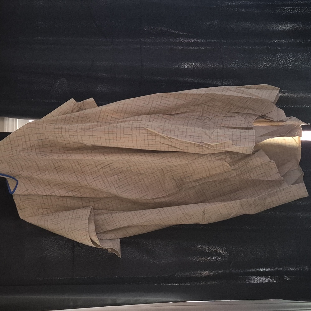 Beige Pattern Hospital Patient Gown Size 10xl